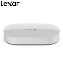 雷克沙（Lexar）时光机M1 个人云盘NAS网络存储 家庭用私有云网盘 白色+西部数据1T移动硬盘