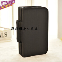 大号收纳盒 光碟收纳包 丝光布CD盒CD包家用VCD蓝光碟收纳盒 128片装 黑色