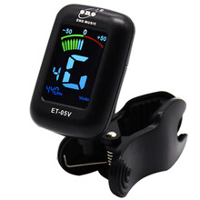 青歌ET-31V提琴调音器提琴低音提琴贝司定音器节拍器电子校音器 ET-05V大中小提琴调音器 两个电池