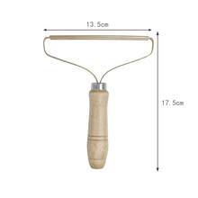 强力粘毛器粘毛器手柄滚筒式大号床上粘头发强力衣服衣物黏毛粘毛神器便携家恒宝 铁艺刮毛球器(可反复使用)