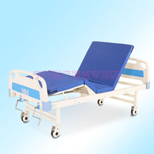 礼达康 单摇床双摇床手摇式病床家用多功能护理床瘫痪病人床医用医院床理疗床门诊养老院老人床可加便孔 B06双摇床+床垫+轮