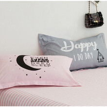 兰婷梦家纺 情侣枕套纯棉枕头套装一对全棉枕套48*74枕套 单人可配枕芯 清风吟 枕套一对+决明子枕芯一对