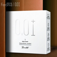 菲罗尼亚Feronia 0.01+体温款避孕套迅速感知对方的温度计生用品001安全套聚氨酯水性套TT