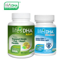 life's DHA 马泰克孕妇DHA海藻油备孕孕期哺乳期 眼脑发育+儿童DHA+叶黄素护眼胶囊