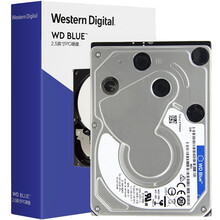 西部数据(WD)蓝盘黑盘500G/1T/2T/4TB 2.5英寸SATA3 7mm笔记本电脑机械硬盘 蓝盘4TB 15mm WD40NPZZ
