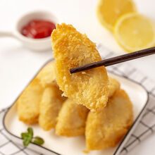 鳕鱼块新鲜速冻鱼排油炸小吃半成品生鲜 盛怡菲达 五盒(50枚)