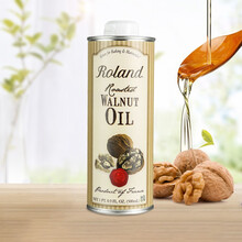 罗朗德(Roland) 核桃油 天然DHA 宝宝孕妇可用 原装进口 500ml 大瓶核桃油500ml
