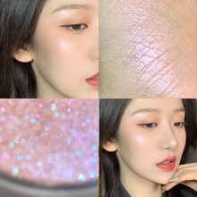 土豆泥神仙钻石高光啫喱膏 细珠光闪粉脸部提亮修容盘 自然立体 04#旅人漫步 清透细闪