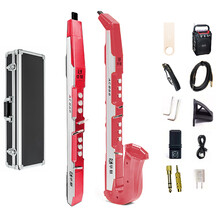 奥合畅AC866华魅国产电吹管乐器笛子电萨克斯电子吹管玉阙 AC866红色+硬盒+赠品