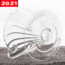 耐热玻璃手冲咖啡滤杯/分享壶套装影子系列 透明滤杯