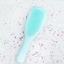 Tangle Teezer【龚俊同款】家用型按摩梳正品tt王妃梳便携款防打结灵巧美发梳 新灵巧沁心绿