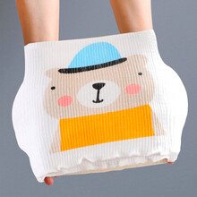 倍呵 婴儿护肚围纯棉新生儿肚脐裹腹围防踢宝宝护肚子神器肚兜四季适用 颜色图案随机2条装