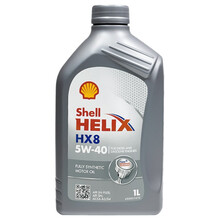 壳牌（Shell）全合成机油 喜力Helix HX8 5W-40 A3/B4 SN 1L 欧洲原装进口