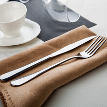 SenseYo 刀叉套装 不锈钢牛排刀叉 西餐餐具 西餐刀叉勺叉子牛排盘 尖头（尖头+叉）牛排切