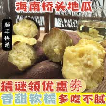 【顺丰速发】椰惠 海南红薯 澄迈送礼地瓜 沙土山芋 【普通快递】5斤 普通装