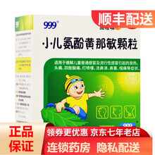 999小儿氨酚黄那敏颗粒   6g*10袋 RK