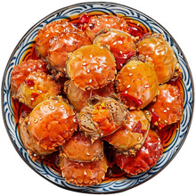 【大闸蟹】澄对儿 即食香辣大闸蟹公母混搭 活蟹现烧 老头蟹大闸蟹 350g/盒 1盒