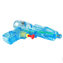 稚气熊 儿童沙滩玩具水枪宝宝玩水戏水户外洗澡游泳漂流戏水枪迷你喷水枪 小水枪1把