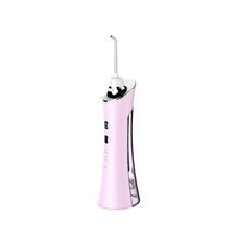 电动 冲牙器 洗牙器 洁牙器 洗牙机水牙线口腔冲洗家用便携式 粉色 中文包装
