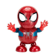 【希望宝宝】抖音同款儿童玩具网红跳舞机器人大黄蜂钢铁侠小男孩婴儿宝宝礼物 蜘蛛侠【灯光+音乐+跳舞+4首歌】 标准版【出厂配置不带电池】