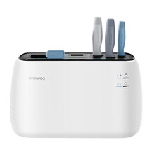 韩国大宇（DAEWOO）消毒刀架筷子消毒机餐具刀具消毒架砧板筷子筒菜板刀筷消毒筒筷子机分类案板刀筷架 单块砧板+3把刀架（含筷子筒）