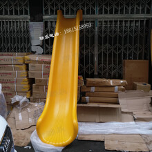 定做儿童滑滑梯小博士幼儿园大型户外滑梯单双滑道组合滑梯配件 3.3米单滑梯