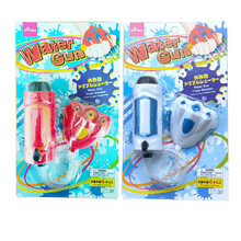 腕带手腕式小水枪王者同款后裔兰陵王玩具儿童全自动网红款喷水枪 蜘蛛侠红色+人白色 标准配置