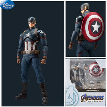 漫威复仇者联盟4终局之战SHF美国队长手办关节可动模型摆件美队3 复联4美国队长