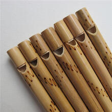 竹笛哨子竹制鸟笛模拟鸟叫diy传统鸟笛儿童手工玩具哨子长笛口哨 竹哨子+知了+手搓式蜻蜓