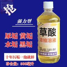 高浓度草酸清洁剂厕所瓷砖强力去污水泥地板砖外墙除垢马桶BOUSSAC 2瓶(喷头 手套)