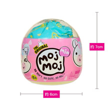 磨叽磨叽盲盒 mojmoj捏捏乐盲盒三代二代么叽么叽捏捏乐盲盒玩具 四代 盲盒随机1个