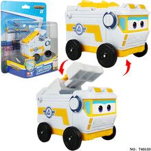 超级飞侠超级宠物乐宝爱宝警萌宠乐迪变形趣味变脸第九季趣味包裹消防车太空车儿童玩具套装 740133趣味太空车