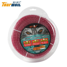 道什威尔  割草机除草机通用打草绳打草头尼龙线钢丝圆形麻花方形耐磨2.4-3.0打草机配件 3.0麻花打草绳 约60米