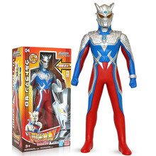 奥特曼玩具超人宇宙英雄声光可动玩偶公仔迪迦捷德泰迦罗布欧布赛罗儿童男孩六一儿童节礼物 闪光奥特 赛罗奥特曼
