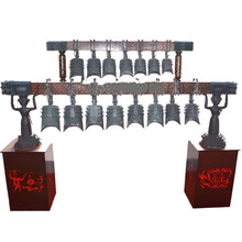 曾侯乙编钟摆件可演奏乐器青铜装饰品仿古道具 2米15件演奏型