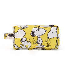 日系可爱学生防疫包防水应急收纳卡通大容量环保化妆包便携洗漱包 黄色小狗