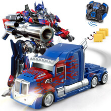 变形金刚（Transformers）玩具6擎天柱大黄蜂可声控感应遥控汽车人变形模型儿童男孩玩具 擎天柱【手势感应+声控变形】-三电池