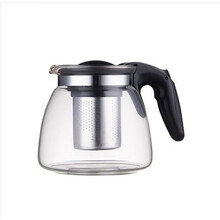 美菱荣事达茶吧机通用烧水壶饮水机304不锈钢加热水壶 黑色玻璃保温壶 容量900毫升 1L(含)-2L(不含)