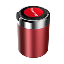 长安欧尚X7 X5 CX70科赛5 Pro X70A科尚车载烟灰缸创意金属带盖灯 潮牌Sup【闪耀红】