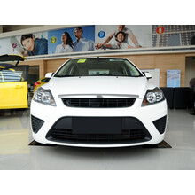 适配0910111213款福特经典福克斯拖车盖前后保险杠拖车钩牵引盖子 款式2 珠光白前拖车盖