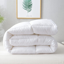 悦山 项目配套产品白色太空被冬被加厚被芯羽丝绒被子保暖被褥1500*2000mm 5斤