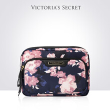 维多利亚的秘密双层收纳化妆包旅行便携收纳美妆女 双层化妆包