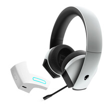 外星人（ALIENWARE）AW510H 7.1虚拟环绕声专业电竞游戏耳机 有线耳机 510H耳机+蓝牙接收器 白 预订