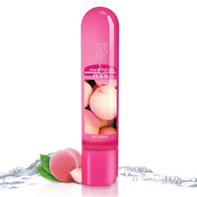 沃色 可口润滑液男女用可舔舐水溶性私处免洗润滑剂人体润滑油爱爱夫妻房事后庭成人情趣性用品 【可口爱】水润蜜桃味80ML 可以舔的快感