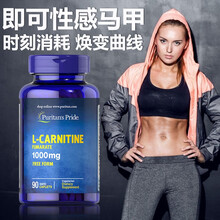 左旋肉碱美国原装进口左旋右减普丽普莱 左旋肉碱 90粒/1000mg