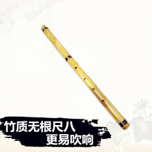 尺八初学演奏五孔日式尺八外切口南萧无根尺八短洞萧古风乐器 尺八+保护盒