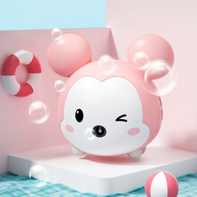 久好 网红迪士尼泡泡机 泡泡棒 全自动带音乐灯光泡泡枪儿童吹泡泡水补充液玩具 泡泡相机户外戏水 米妮