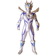 万代BANDAI奥特曼儿童玩具男孩动漫周边英雄超人-豪华版声光赛罗奥特曼无限形态 52739-2