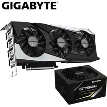 技嘉（GIGABYTE） RTX 3060 OC 猎鹰/魔鹰/雪雕/小雕 12G电竞游戏独立显卡 RTX3060 GAMING OC+战圣750