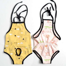 法斗宠物母狗狗生理裤女泰迪柯基小型小狗巴哥犬月经期姨妈安全裤 黄色(卫生裤) S(8-14斤左右)